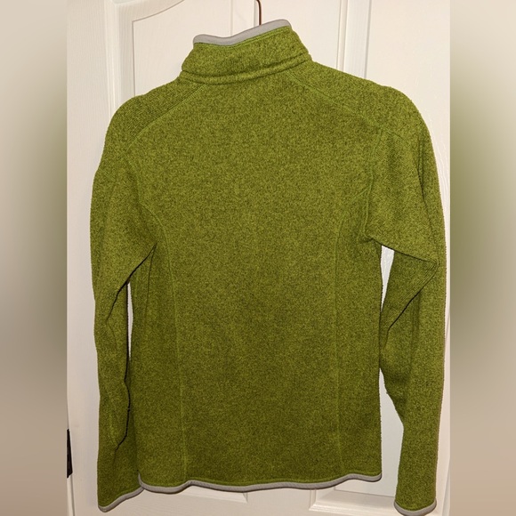 Patagonia Moss Green Women's Half-Zip Turtleneck Sweater - Picture 3 of 4